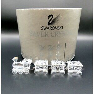 Swarovski Mini-Train Set Track 7471NR480000 Complete w/Box